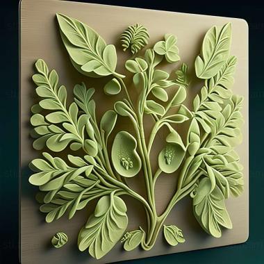 3D модель Neochloropsina glabra (STL)